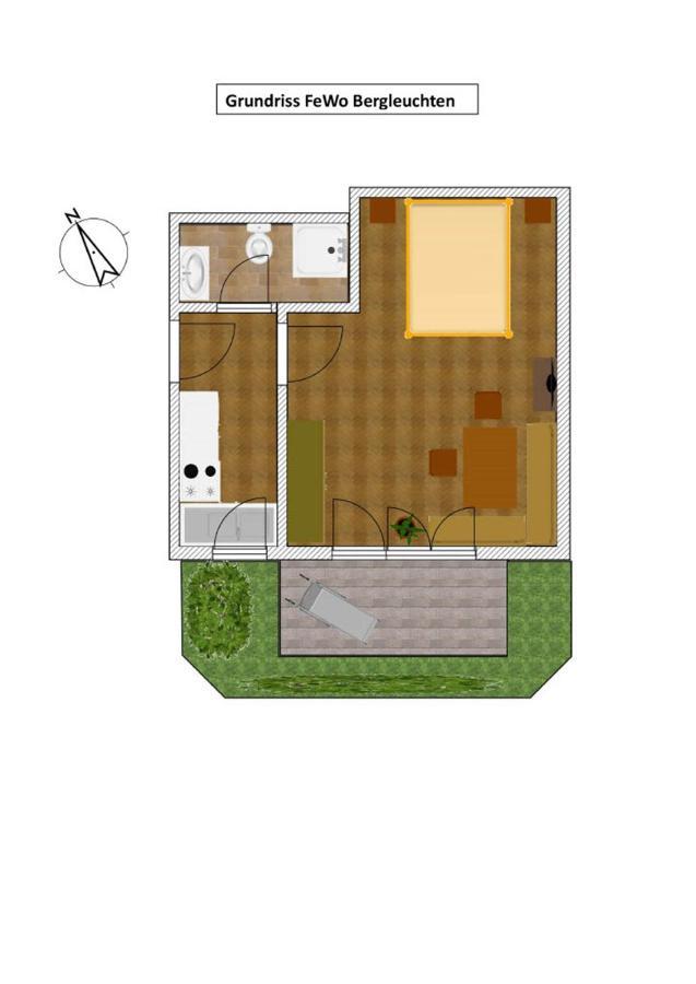 Bergleuchten Apartment